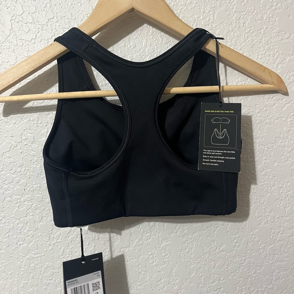 SOLD-Nike NWT Swoosh Sports Bra - Picture 3 of 4